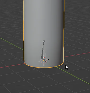 animation bone inside a 3d model in blender visualized in front of the model
