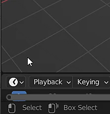 bottom left corner of the viewport window in blender that allows to split the window in two
