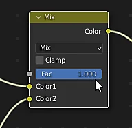 rgb mix node to mix two textures in blender