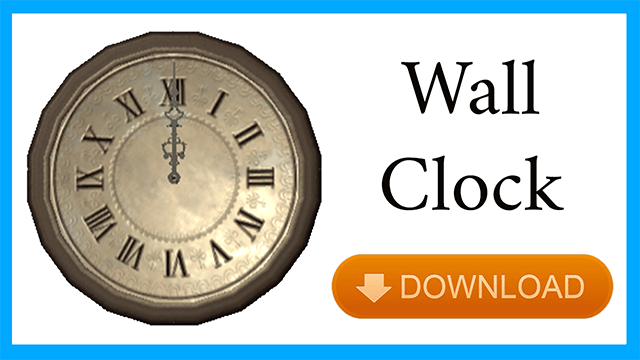 Functional Wall Clock for Unity