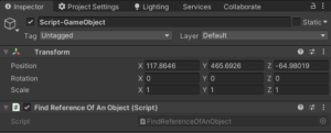 How to FIND a SPECIFIC COMPONENT from the scene in Unity