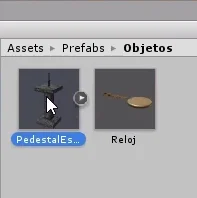 assets varios importados en unity