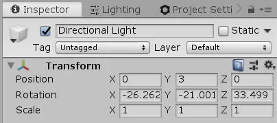 ejemplos de vectores matematicos que estan aplicados en unity