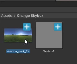 textura hdr y material para skybox en unity