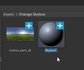 textura hdr y material para skybox en unity