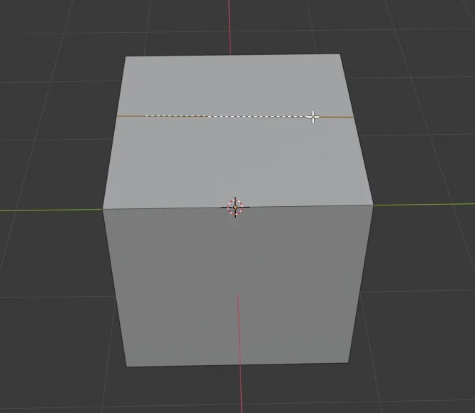 cut object in blender with the bisect tool