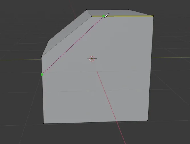 cut object in blender with knife tool