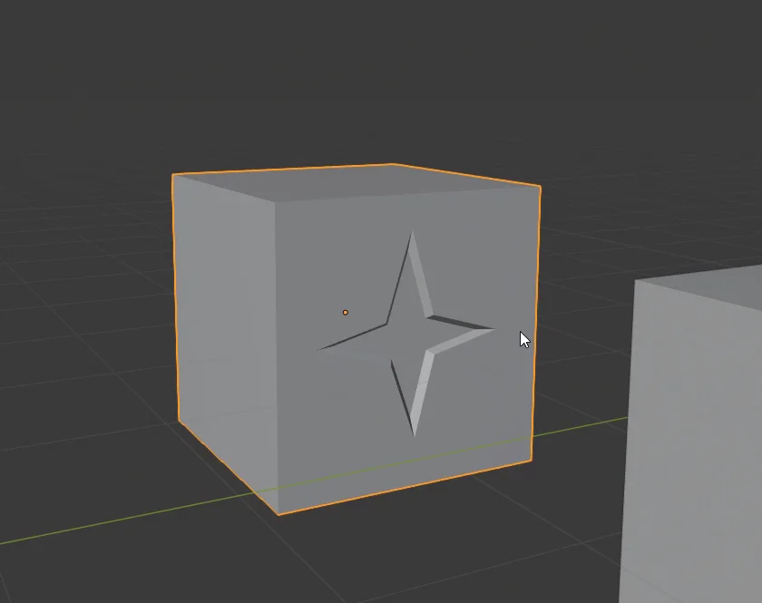 cut object in blender with knife tool