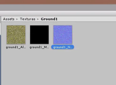 mapas de las texturas que vienen en el archivo de descarga, texturas para unity 3d