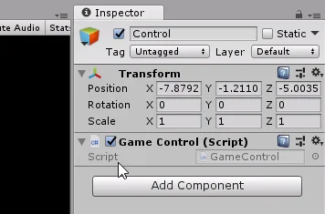 inspector en unity 3d