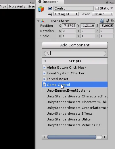 add component en unity 3d