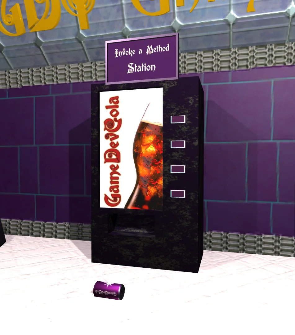 create games in unity, fundamental series, invoke method, program the operation of a vending machine, machine delivers a can.