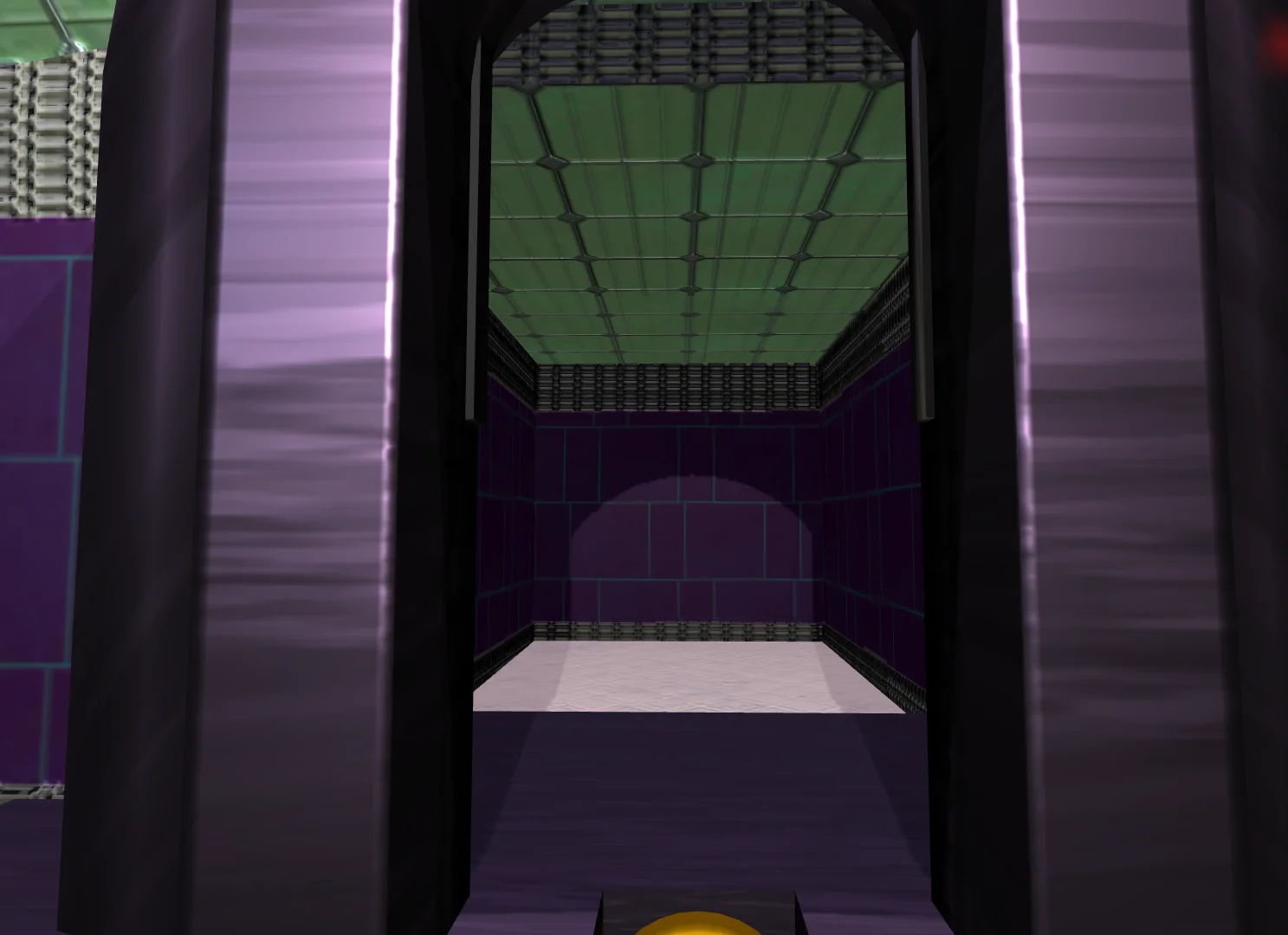 project unity3d, model 3d of door made in blender, laboratory of programming
